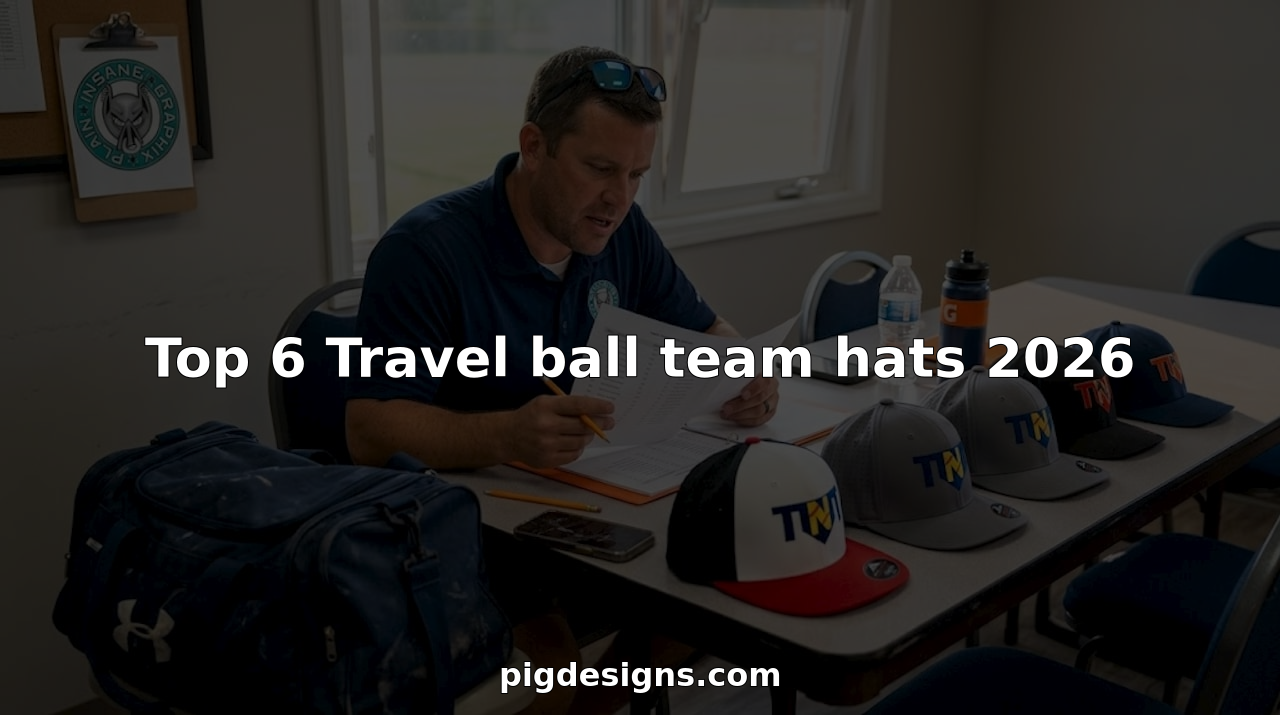 Coach sorting team hats in meeting room